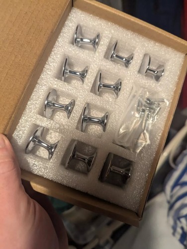New polished chrome stainless - new,