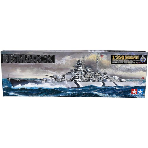 Tamiya bismarck with stand - bismarck,