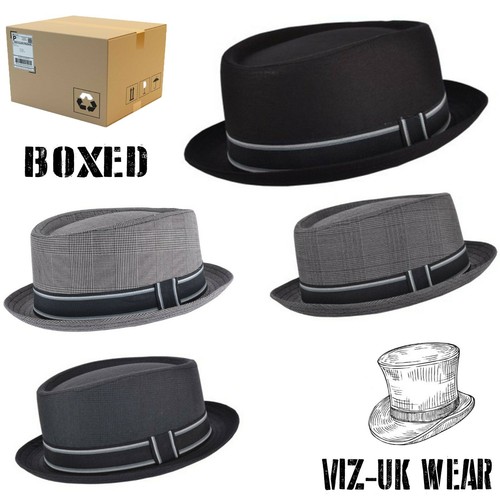 Mens pork pie - pie, hat