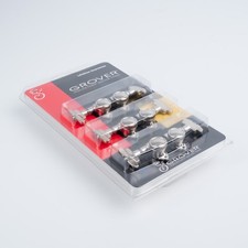 Grover Locking Tuners 3x3 509N – in nickel for Gretsch / Gibson guitars 