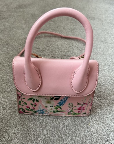 Girls mini pink floral - mini, handbag