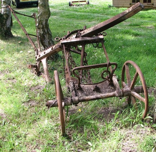 Photo 6x4 old plough - 6x4,