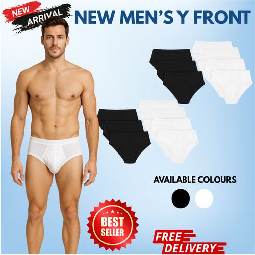 Pairs men s y fronts - pairs, 6