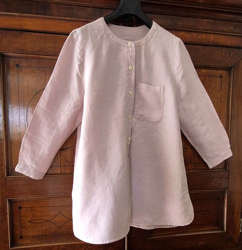 Toast pale pink linen - linen, tunic