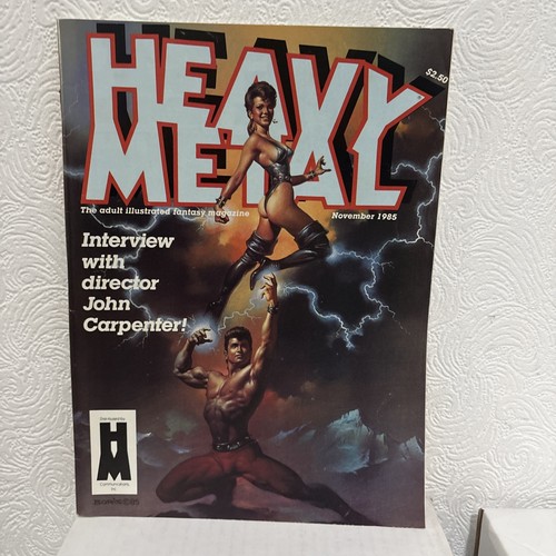 Heavy metal magazine - heavy, november