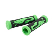 CUSTOM Bicycle Grips Flame
