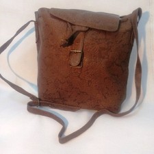 Ladies  Brown Leather Shoulder