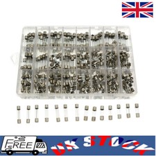 360x Assorted Glass Fuses 5x20mm 6x30mm Box Fuse Quick Blow Fast Acting Tube Kit