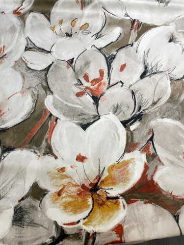 Floral rose velvet - rose,