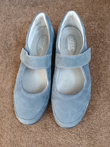 Ladies blue hotter shoes - hotter,