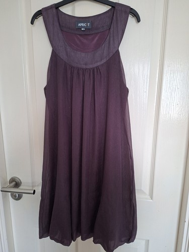 Purple bubble hem top mini - hem,