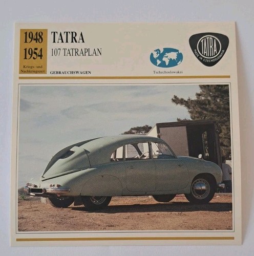 Tatra 107 plan - 107,