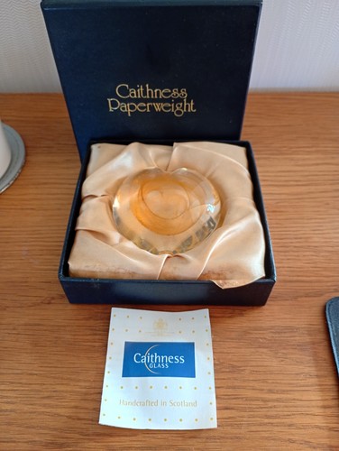 Vintage caithness paperweight - vintage,