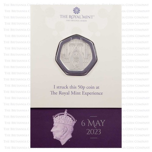 2023 coronation fifty pence - 2023,