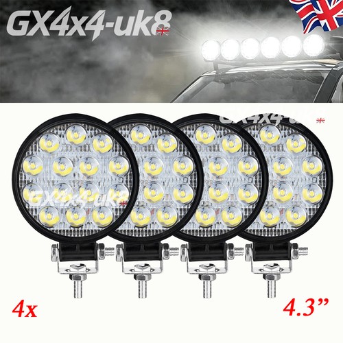 4pcs round led spot - 4pcs,