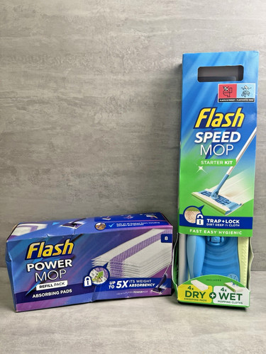 Flash power mop - power, all-in-one