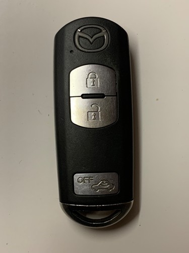 Mazda smart key fob - 3, button
