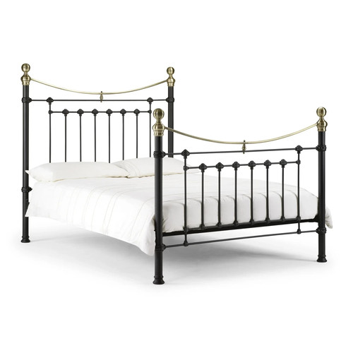 Strong metal bed - metal, white