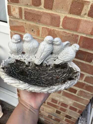 Small bird bath feeder water - small,