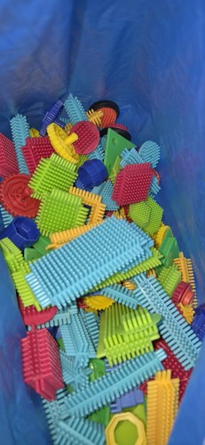 Bristle blocks stickle bricks - bristle,