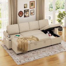 Corner Sofa Bed, L-Shaped