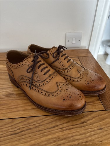 Men grenson tanned brogues - tanned,