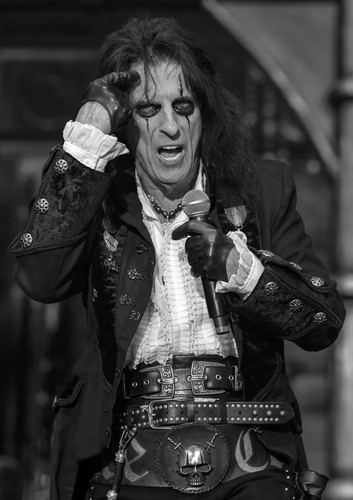 Alice cooper monochrome - cooper,
