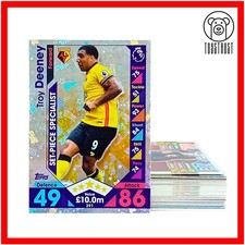 47 Watford Football Card Bundle Topps Match Attax Mixed Hornets Cards Lot M26