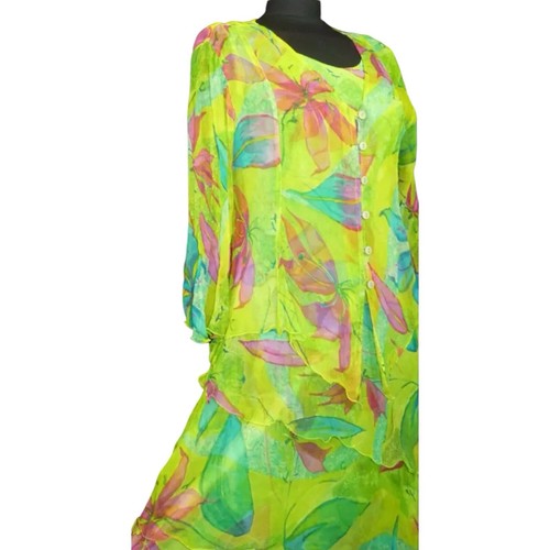 Summer multi coloured layered - summer, multi-coloured