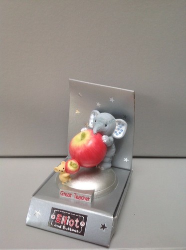 Elliot the elephant - elephant, buttons
