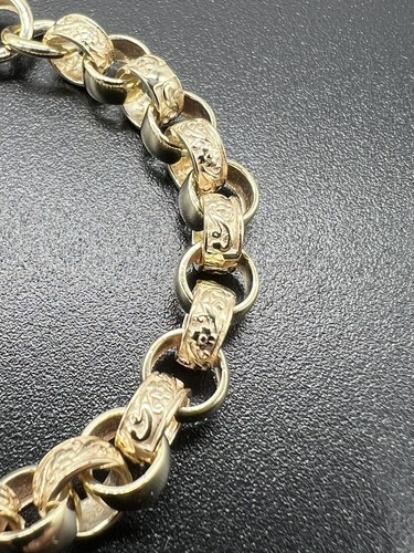 9ct solid gold inch - 8.5, 6.7mm