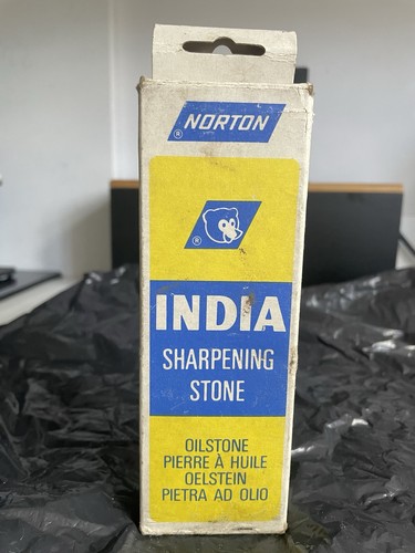 Norton india sharpening stone - norton,