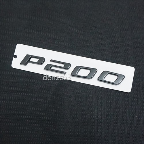 Glossy black p200 plastic - p200,