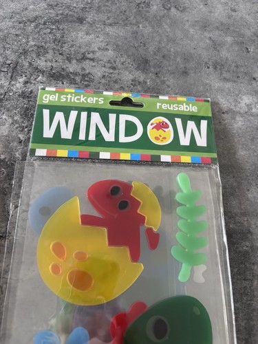 Window gel stickers - gel, brand