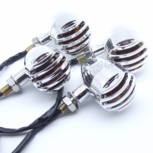 4pcs chrometurn signal - 4pcs,