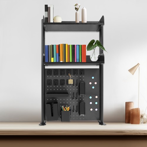 Clip desk organizer - 37", clip-on