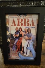ABBA THE TOUR 5X9 FRAME
