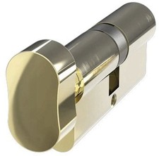 Door Lock with Key Thumb Turn