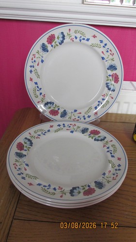 Bhs priory dinner plates 4 - x,