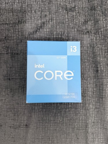Intel core 12100f processor - intel, i3