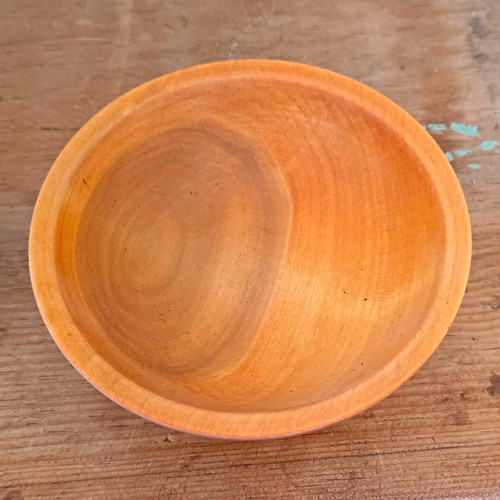 Handmade turned wood serving - handmade,