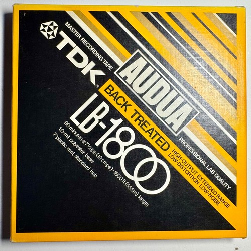 Tdk audua 1800 master - tdk,