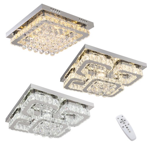 Led modern crystal chandelier - modern,