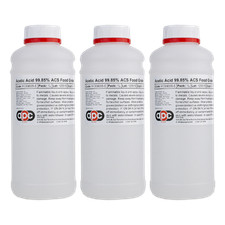 Acetic Acid 99.85% 3 x 1L (3L)