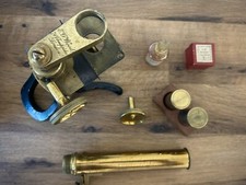 Antique microscope g - -,