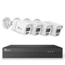 CAMSTRO 4K Colorvu CCTV System POE IP Camera 8MP 8CH Video NVR IP67 Security Kit