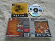 Worms Armageddon PS1 (COMPLETE) black label Sony PlayStation classic
