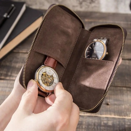 Watch display box leather - display,