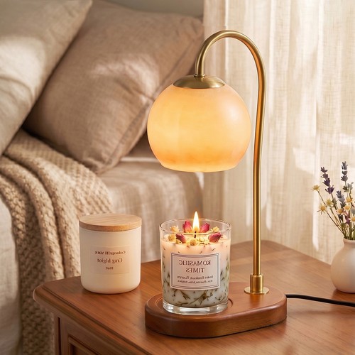 Wax candle warmer lamp with - lamp,