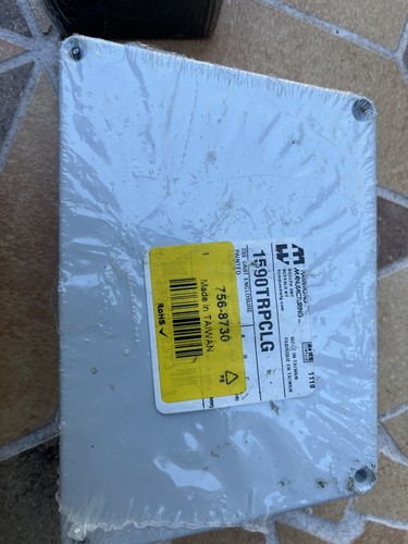 Hammond tr1590trpclg die cast - hammond,